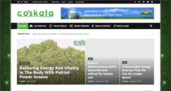 Desktop Screenshot of coskata.com